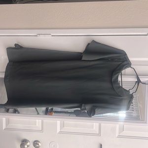 Medium hunter green midi H&M dress